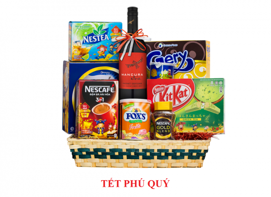 giỏ quà tết phú quý